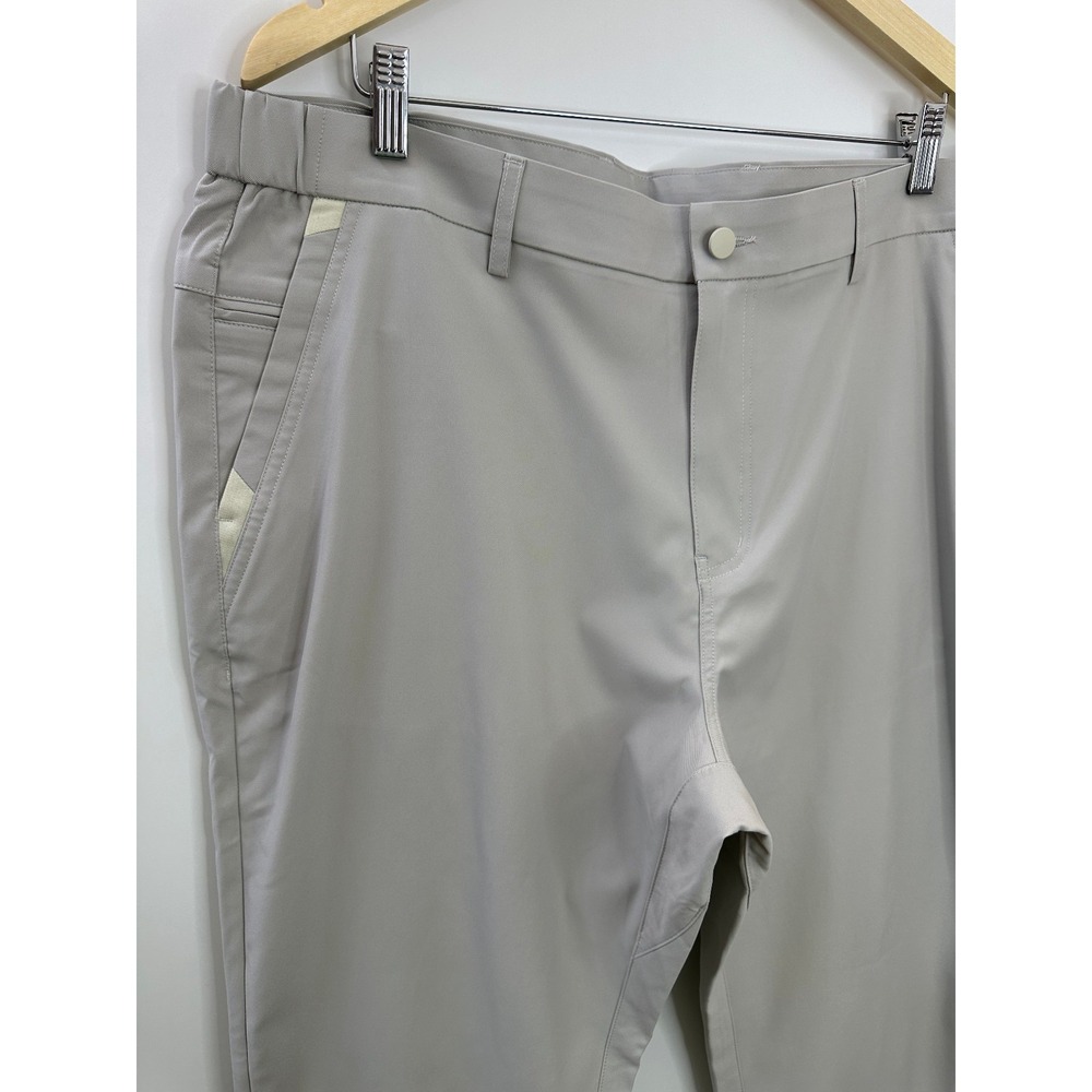 Jack Archer Jetsetter Tech Pants 38 x 30 Stone Golf Travel Performance Stretch - Picture 4 of 8